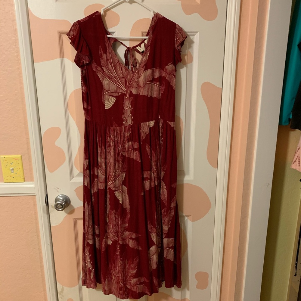 floral roxy dress🌺